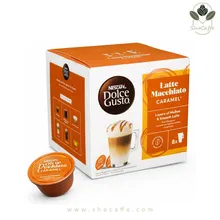 کپسول قهوه دولچه گوستو مدل لاته ماکیاتو کارامل Latte Macchiato Caramel